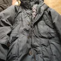 کاپشن مردانه s پر قو  در حد نو