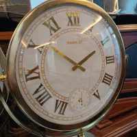 ساعت ایستاده پایه طلایی زیر قیمت کل بازار|ساعت دیواری و تزئینی|خوی, |دیوار