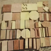 کاشی سنتی مراکشی آجرقزاقی کاشی مسجدی  آجرلعابدار