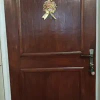 درب ورودی چوبی