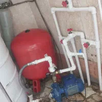 تاسیسات و پمپ آب لوله کشی و برق ساختمان و غیره