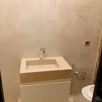 روشویی کابینتی بامبو صفحه سرامیکی