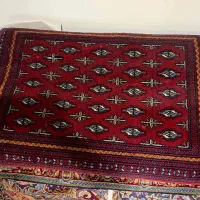 ۴ عدد پشتی ترکمن قدیمی ماشینی