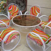 مبل باغی ویلایی صندلی فلزی