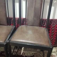 5تا صندلی فلزی ست هم|مبلمان اداری|قم, شاه احمد قاسم|دیوار