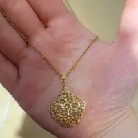 گردنبند استیل رنگ ثابت