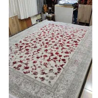 فرش ماشینی ماهریس،M507 گل سرخ