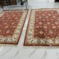 فرش دستبافت جفت ۶ متری تبریز نقشه افشان لاکی|فرش|اردبیل, |دیوار