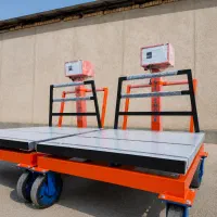 باسکول 1 تن دیجیتال صنعتی شاسی تقویت شده