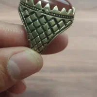 انگشتر عقیق بزرگ ،سنگین دوست داشتنی|جواهرات|همدان, |دیوار