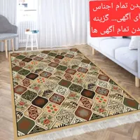 قالیچه گلیم عمده و تک|گلیم، جاجیم، گبه|رشت, پیرکلاچای|دیوار