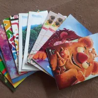 دفتر جامدادی مداد رنگی خط کش کیف