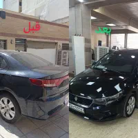 واکس پولیش احیاء رنگ انواع خودروهای لوکس و ایرانی