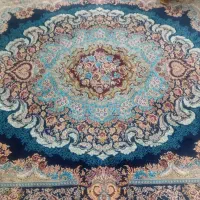 فرش سرمه ایی ۹ متری و فرش راهرو ۱در ۳