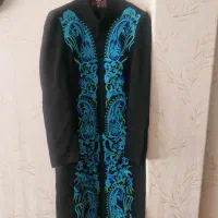 مانتو کرپ گلدوزی شده