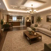 ۴۲ متر/ دو خواب/ باپارکینگ و انباری/همکف/گلشن دوست