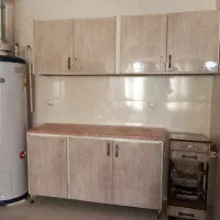 کابینت فلزی به همراه سینک ،آبچکان و سنگ