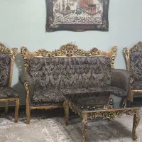 فروش مبل ۹ نفره سلطنتی با طرح و رنگ خاص