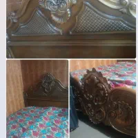 تختخواب دونفرازجنس گردو