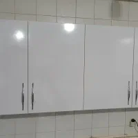 ۴ متر کابینت بالایی MDF تمیز و سالم|مصالح و تجهیزات ساختمان|مبارکه, |دیوار