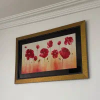 تابلو گل شقایق