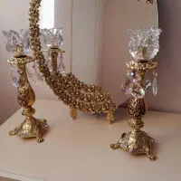 آینه و شمعدان عروس|آینه|قزوین, |دیوار