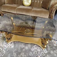 مبل 7نفره راحتی+عسلی|مبلمان خانگی و میز عسلی|کاشان, شهرک خاتم الانبیا (مسکن ملی کاشان)|دیوار