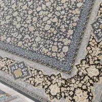 4تخته فرش 12متری طوسی پاتریس زرافشان پرگل|فرش|قم, نیروگاه|دیوار