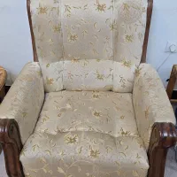 فروش مبل ۷نفره پایه چوبی|مبلمان خانگی و میز عسلی|چمران, |دیوار