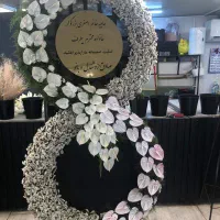 تاج گل مراسم تبریک ترحیم افتتاحیه|گل و گیاه طبیعی|مشهد, امیر|دیوار