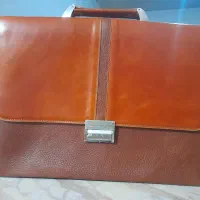 کیف چرم گاوی طبیعی تک قفل لپ تابی|کیف، کفش، کمربند|مشهد, شهرک رازی (شهرک غرب)|دیوار