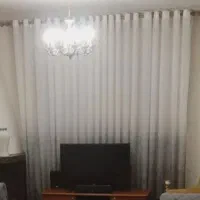 پرده پانچ با چوب پرده پانچ چوبی