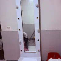 آینه چراغدار و جاکفشی با آیینه