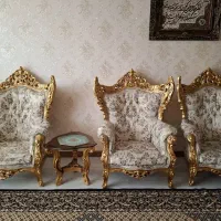 مبل سلطنتی 9 نفره|مبلمان خانگی و میز عسلی|ارومیه, |دیوار