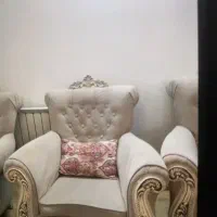 مبل نه نفره به همراه میز نهارخوری|مبلمان خانگی و میز عسلی|قائم‌شهر, |دیوار