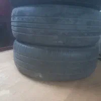 2 عدد لاستیک کارکرده