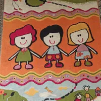 گلیم فرش اتاق کودک