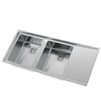 سینک توکار و روکار استیل البرز با ورق 8 دهم