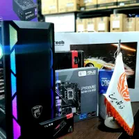 کیس نسل 13 رم 16 گرافیک DDR6 RX 5500XT هارد یک ترا