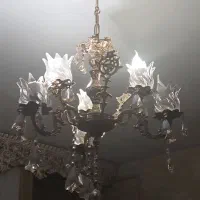 آینه کنسول برنز|لوستر و چراغ آویز|تبریز, |دیوار