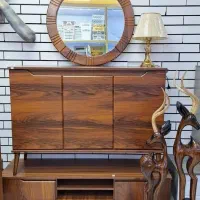 آیینه و کنسول میز تی وی و جاکفشی|میز تلویزیون|هشتگرد, شهرک راه آهن|دیوار