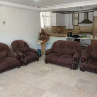 مبلمان محکم رنگ نسکافه ای محکم وبادوام