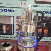 چای ساز مدل 783 gosonic ترکیه جدبد نمایشگردرجه آب|سماور، چای‌ساز، قهوه‌ساز|مشهد, کوشش|دیوار