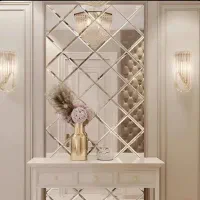 آینه های دکوراتیو و تزئینی (تخت و منحنی)