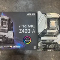 مادربرد z490a prime ASUS با کارتن درحد آک