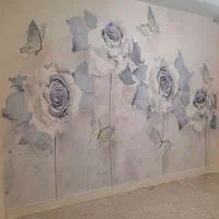 نصاب کاغذ دیواری و نقاشی ساختمان.|خدمات پیشه و مهارت|پاکدشت, پاکدشت (مامازند)|دیوار