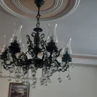 یک جفت لوستر برنزی