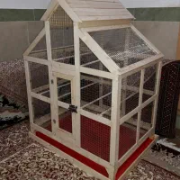 قفس چوبی پرنده
