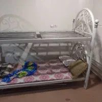 تخت دو طبقه فلزی