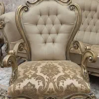 مبل کلاسیک تمام چوب راش سندبلاست نو نو نو